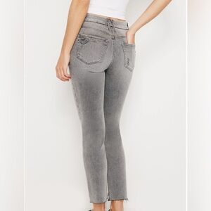 Good American good classic baby step hem black 10 30